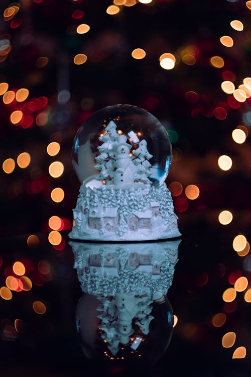 Foto profissional grátis de bokeh, bola de cristal, decoração de Natal