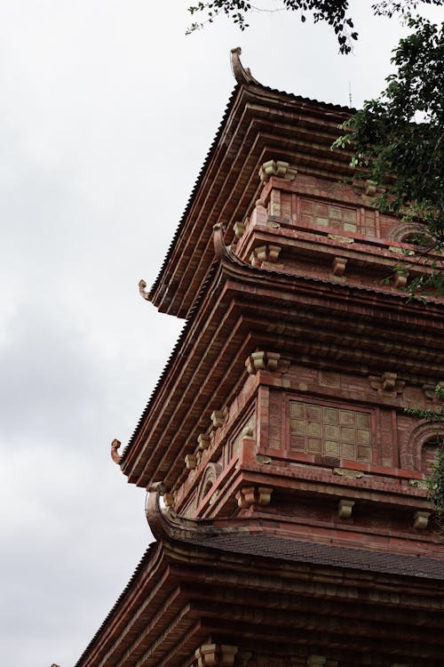 Immagine gratuita di architettura cinese, facciata, facciata di edificio
