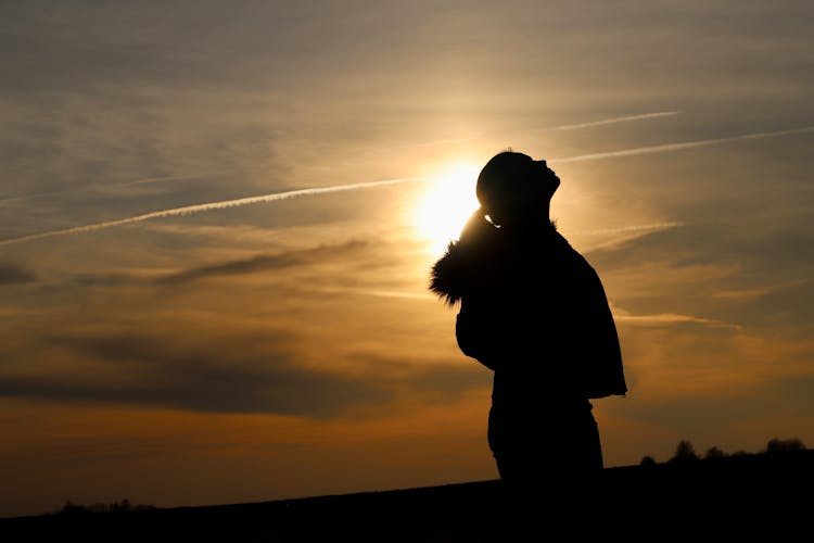 Silhouette Of A Woman