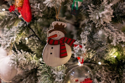 Photo of Ornament on Christmas Tree