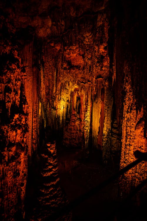 Kostnadsfri bild av eroderade, grotta, ljus