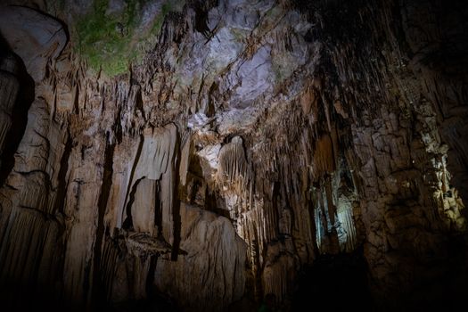 Photo of Stalactites in a Cave