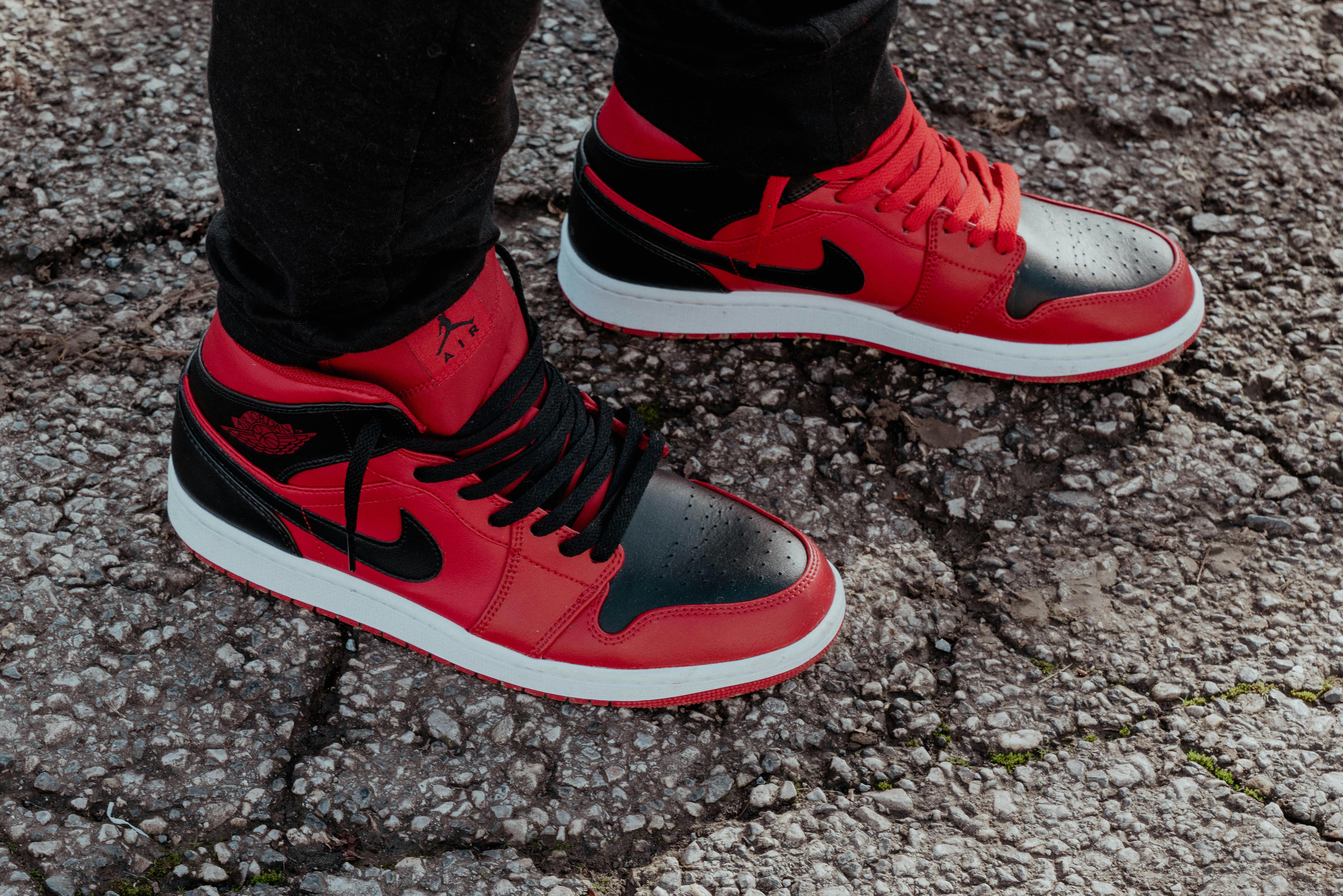 jordan outdoor red casual shoes