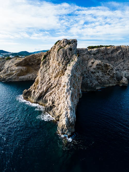Scenic Photo of a Sea Cliff