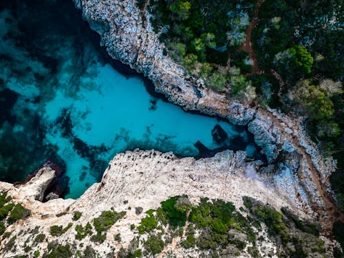 Základová fotografie zdarma na téma letecká fotografie, malebný, moře