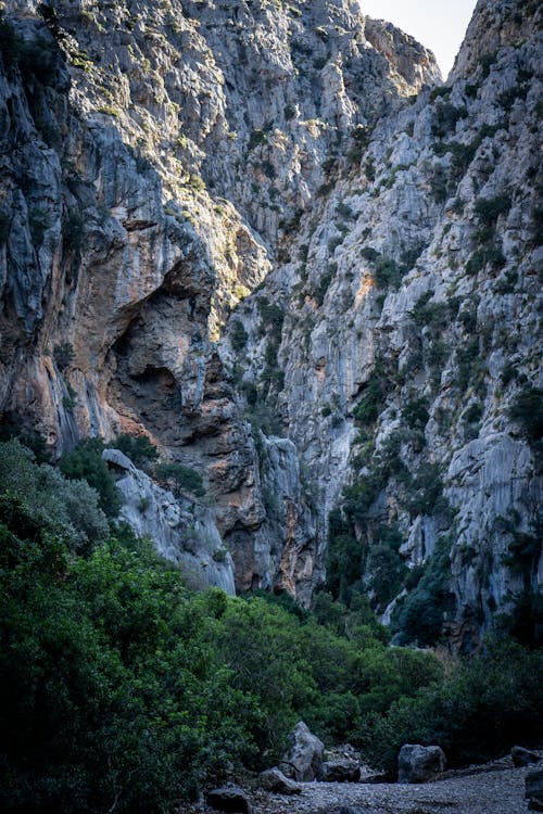 Eroded Rock Formation