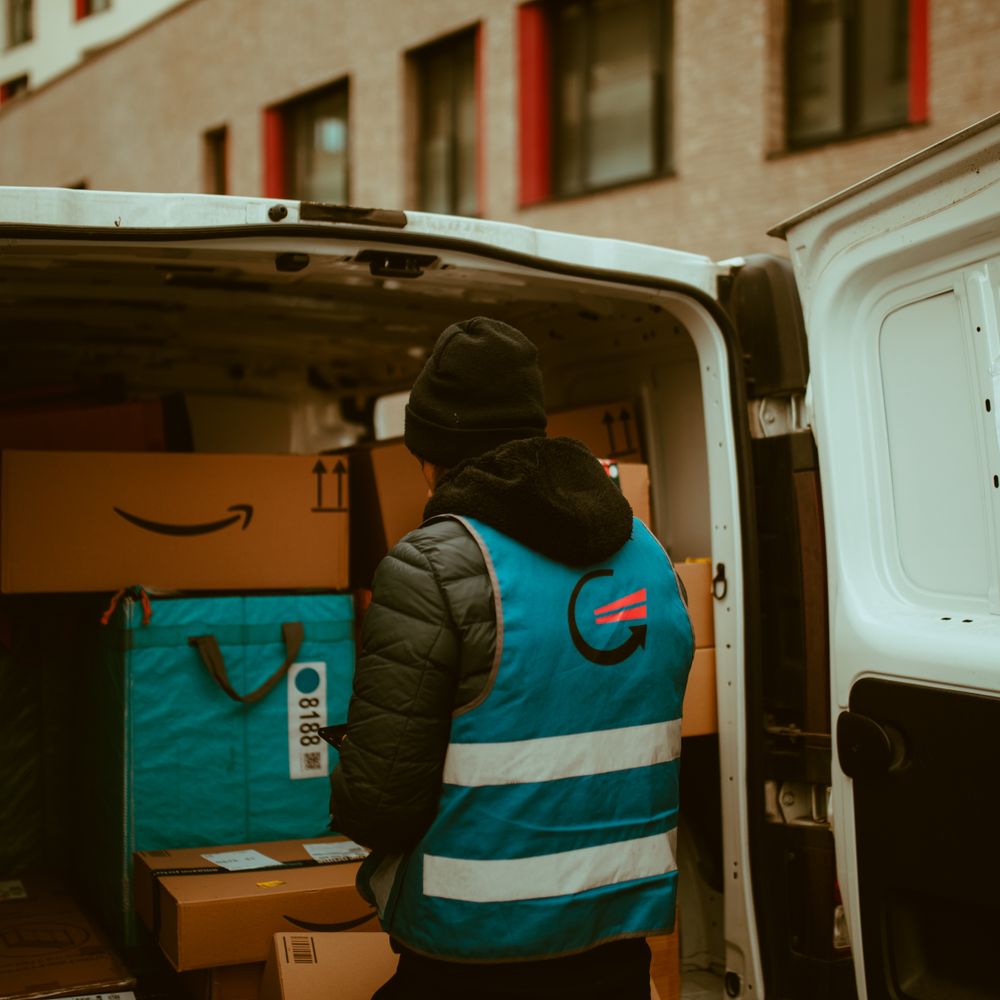 Birdwell — belongings being loaded for transport to storage