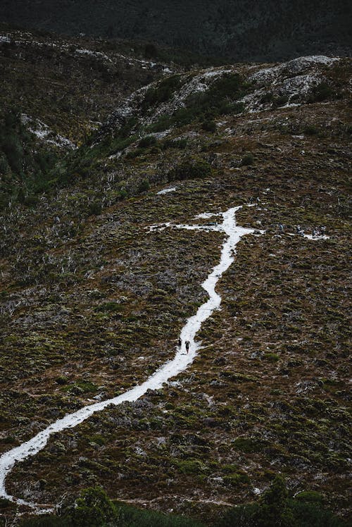 Бесплатное стоковое фото с вертикальный выстрел, горная местность, горы