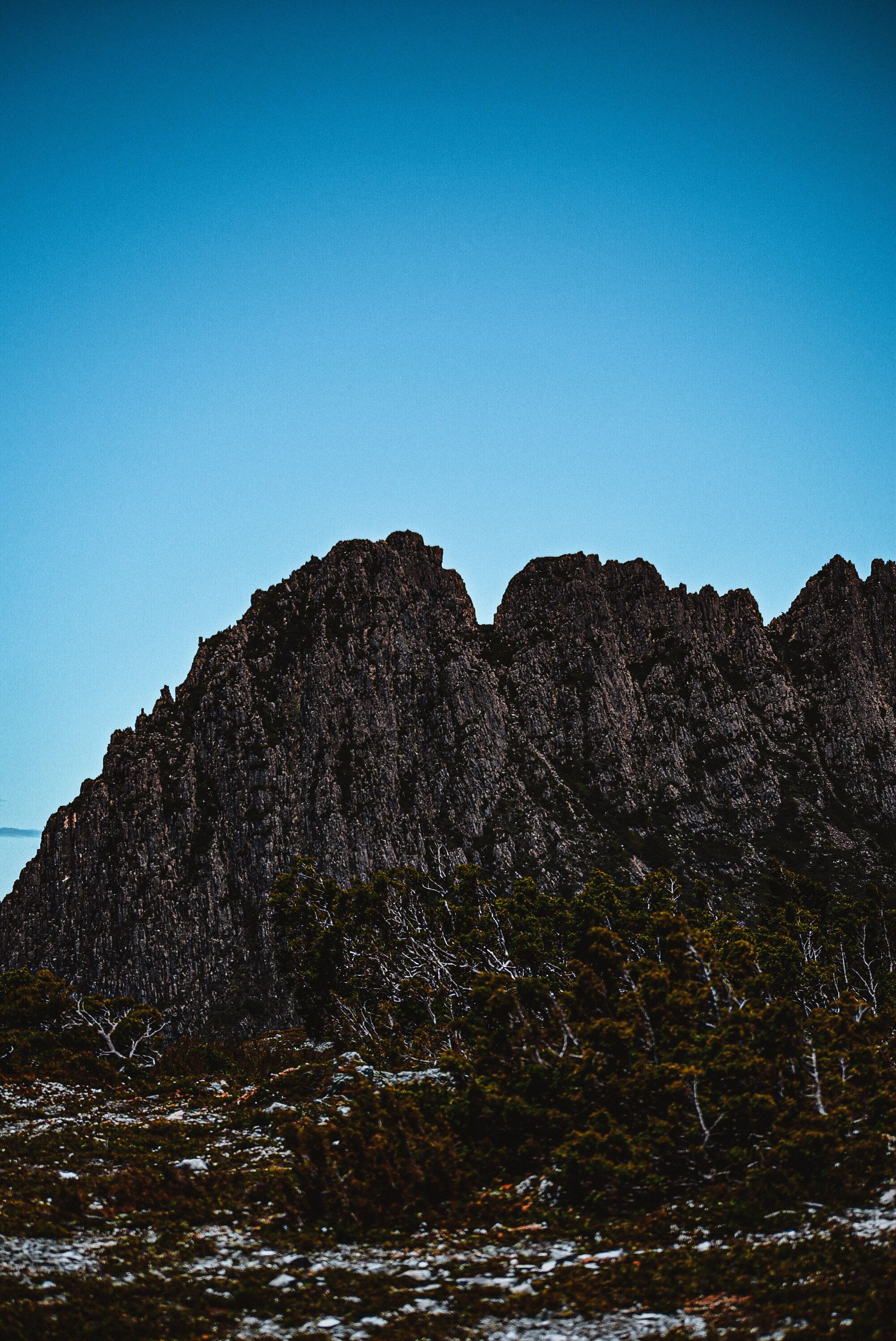 A Rock Formation Under the Blue Sky · Free Stock Photo