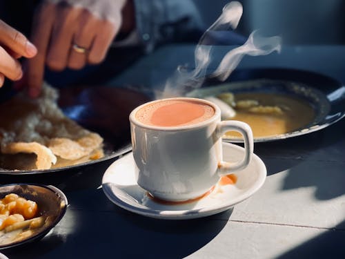 Foto profissional grátis de alimento, bebida quente, café