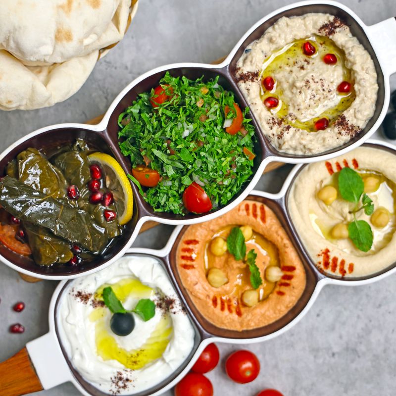 Baba Ganoush with Pomegranate