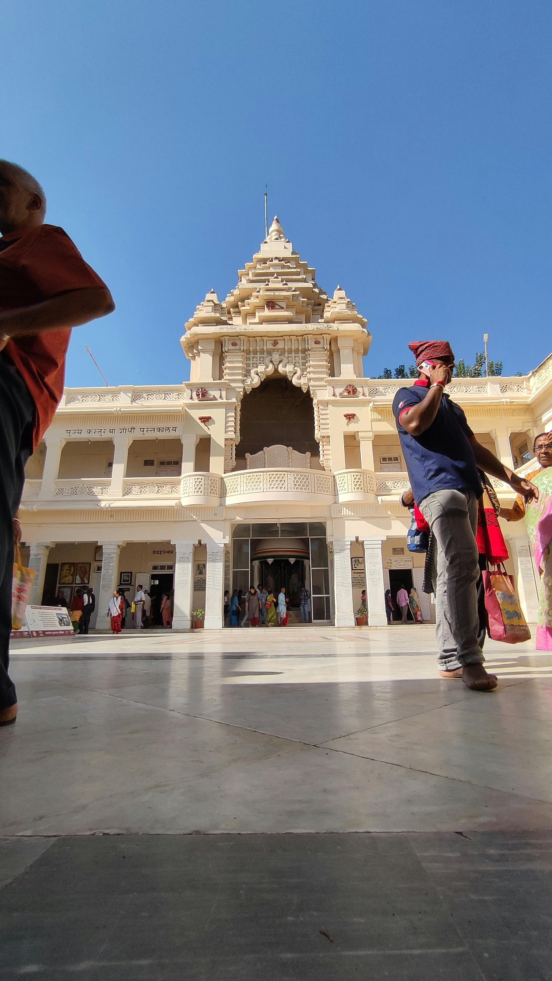 A person enjoying a Korean corn dog