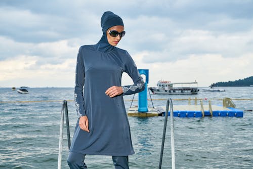 Gratis lagerfoto af burkini, dagslys, ferie