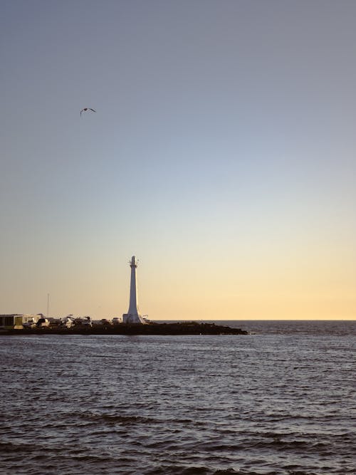 the St Kilda marina Lighthouse in Victoria Australia