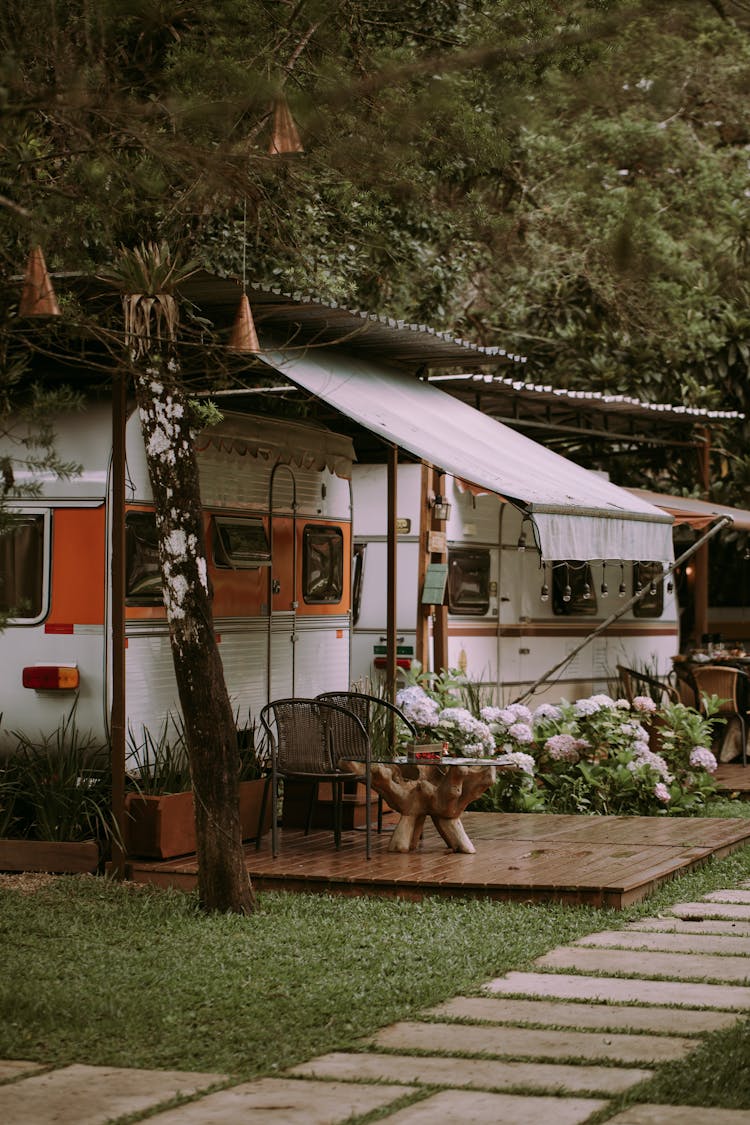 Caravans In Summer