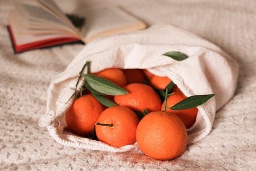 Orange Fruits in Close Up Shot