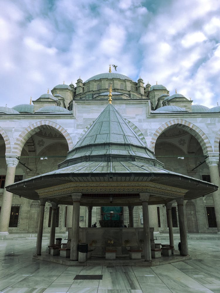 Ablution Taps By Mosque