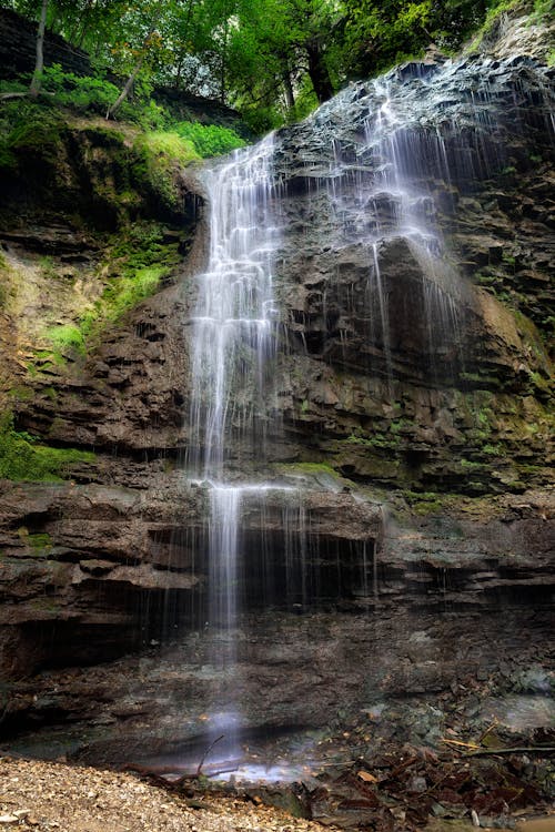 бесплатная Бесплатное стоковое фото с вода, водопад, водопады Стоковое фото