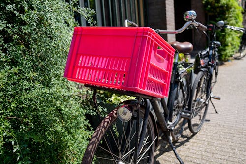 Immagine gratuita di amsterdam, bicicletta, cespuglio