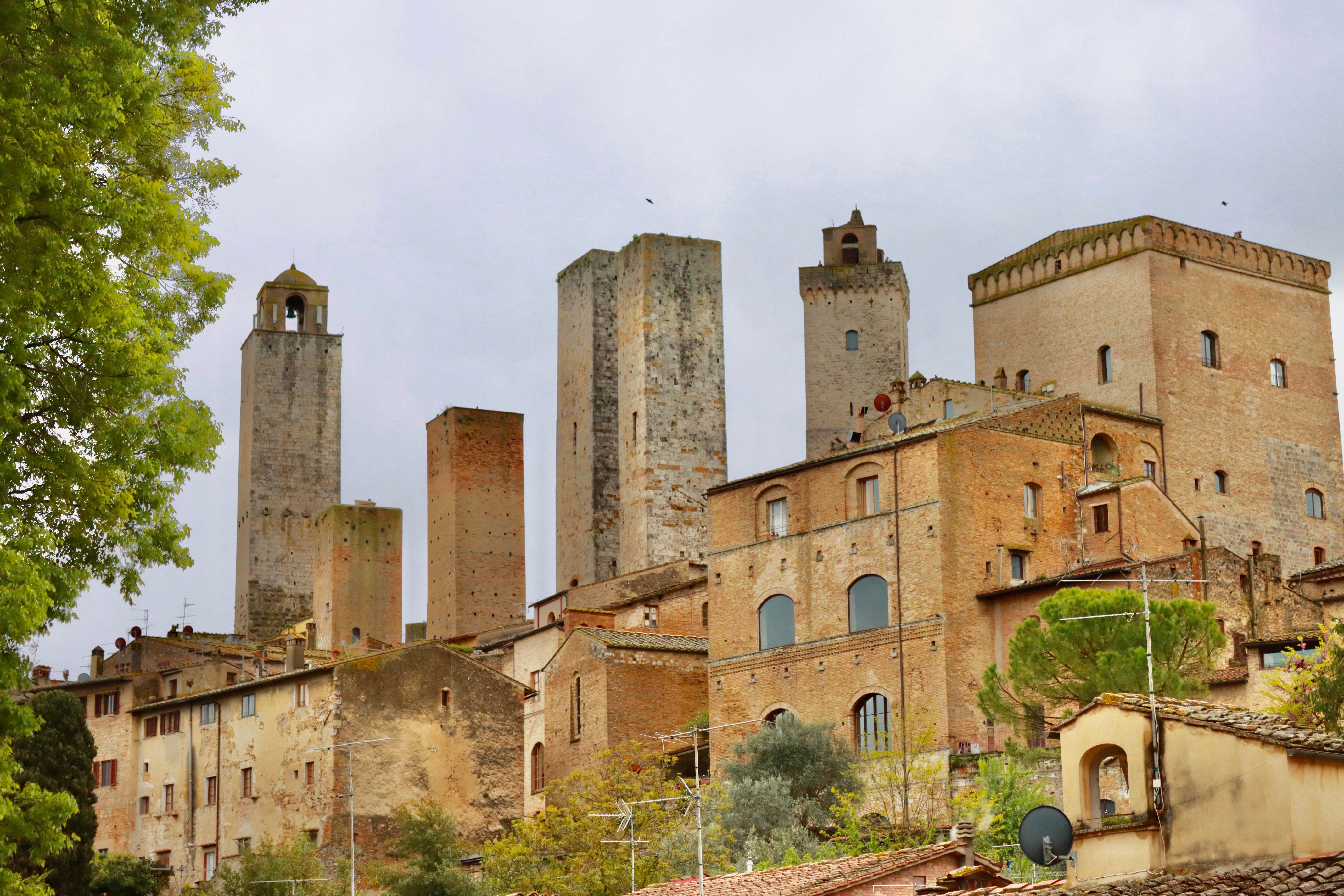 Landmarks in San Gimignano