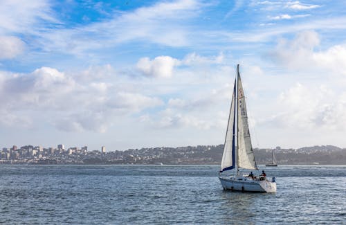 Immagine gratuita di barca, barca a vela, mare