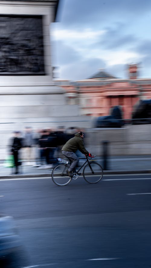 サイクリスト, サイクリング, セントラルロンドンの無料の写真素材