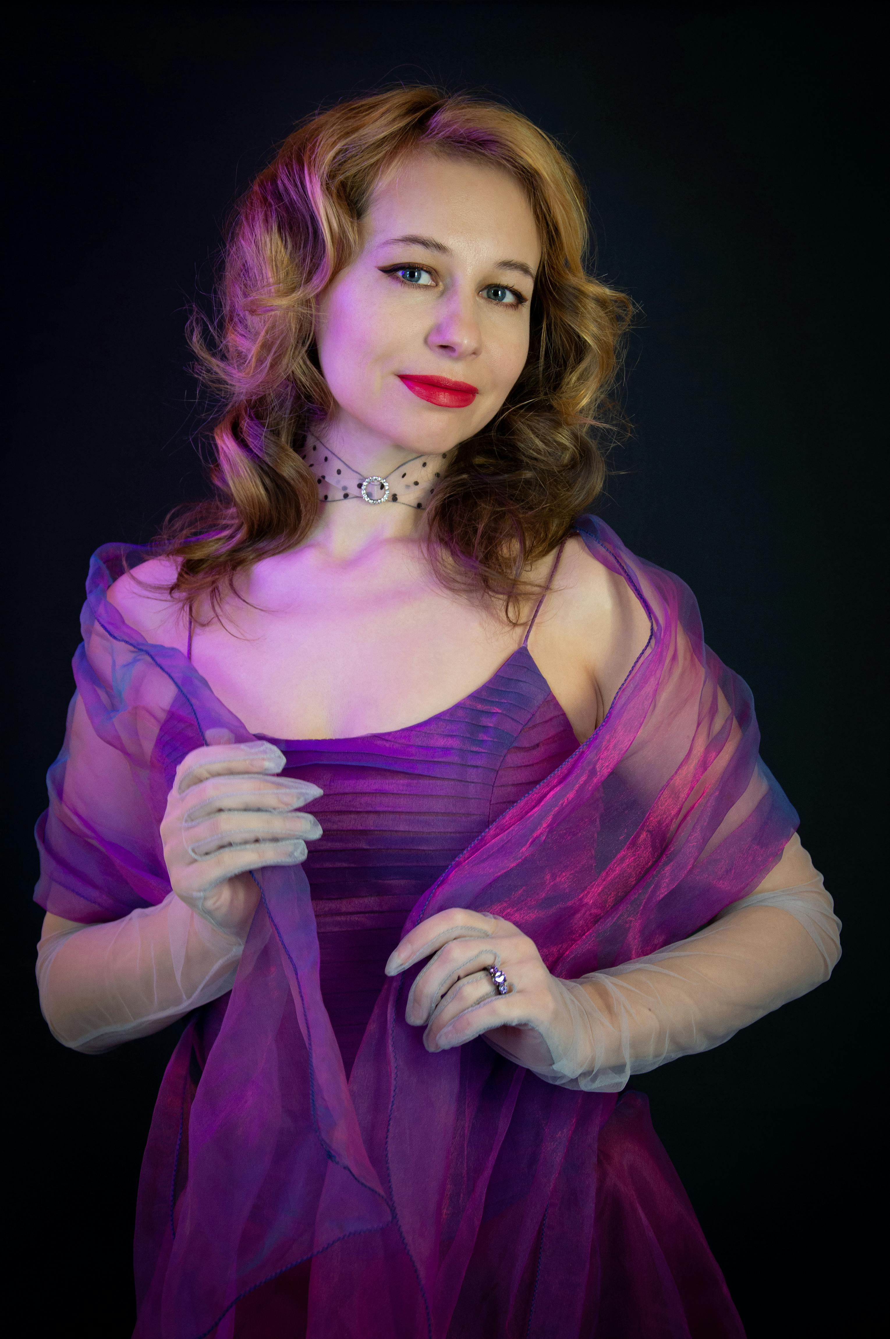 Woman Posing With Makeup On Face Free Stock Photo woman-posing-with-makeup-on-face-free-stock-photo