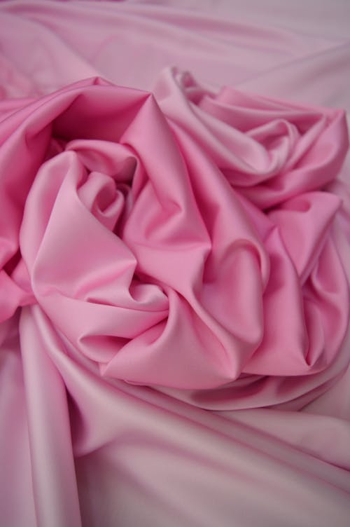 Foto d'estoc gratuïta de rosa, teixit, tèxtil