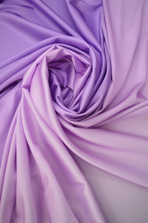 Lilac Satin Fabric