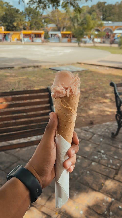 人, 冰淇淋甜筒, 可口的 的 免費圖庫相片