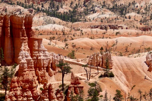 Kostenloses Stock Foto zu canyon, dürr, erodiert
