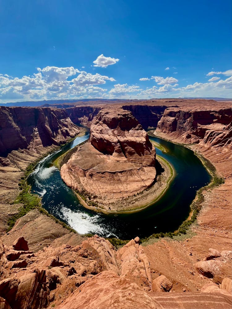 Aerial View Of The Horseshoe Bend, Arizona, United States