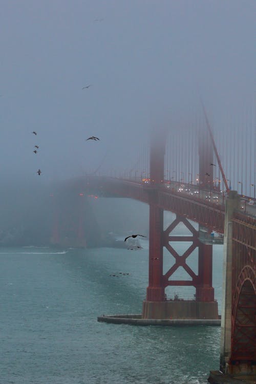 Majestic Golden Gate Bridge in San Francisco, California, USA