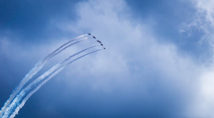 Photo Of Flying Jets