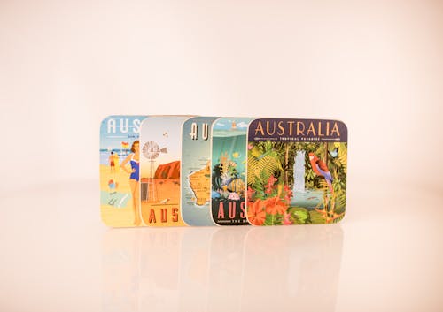Foto profissional grátis de Austrália, coasters, design