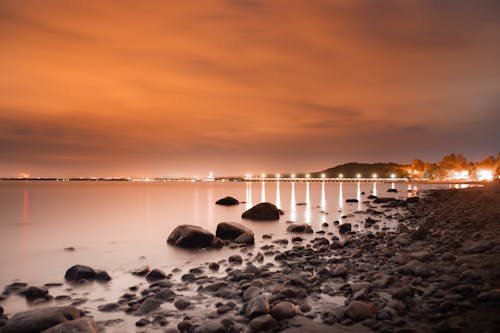 Foto profissional grátis de beira-mar, costa, litoral