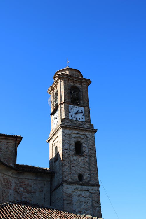 Foto d'estoc gratuïta de campanar, campanes, cel blau