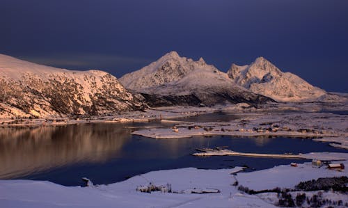 Arctic scene from Lofoten islands