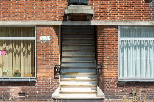 Stairs to Building