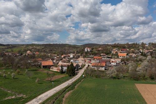 A Road in a Village 