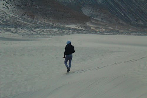 Gratis lagerfoto af person, sne, sne dækket jord