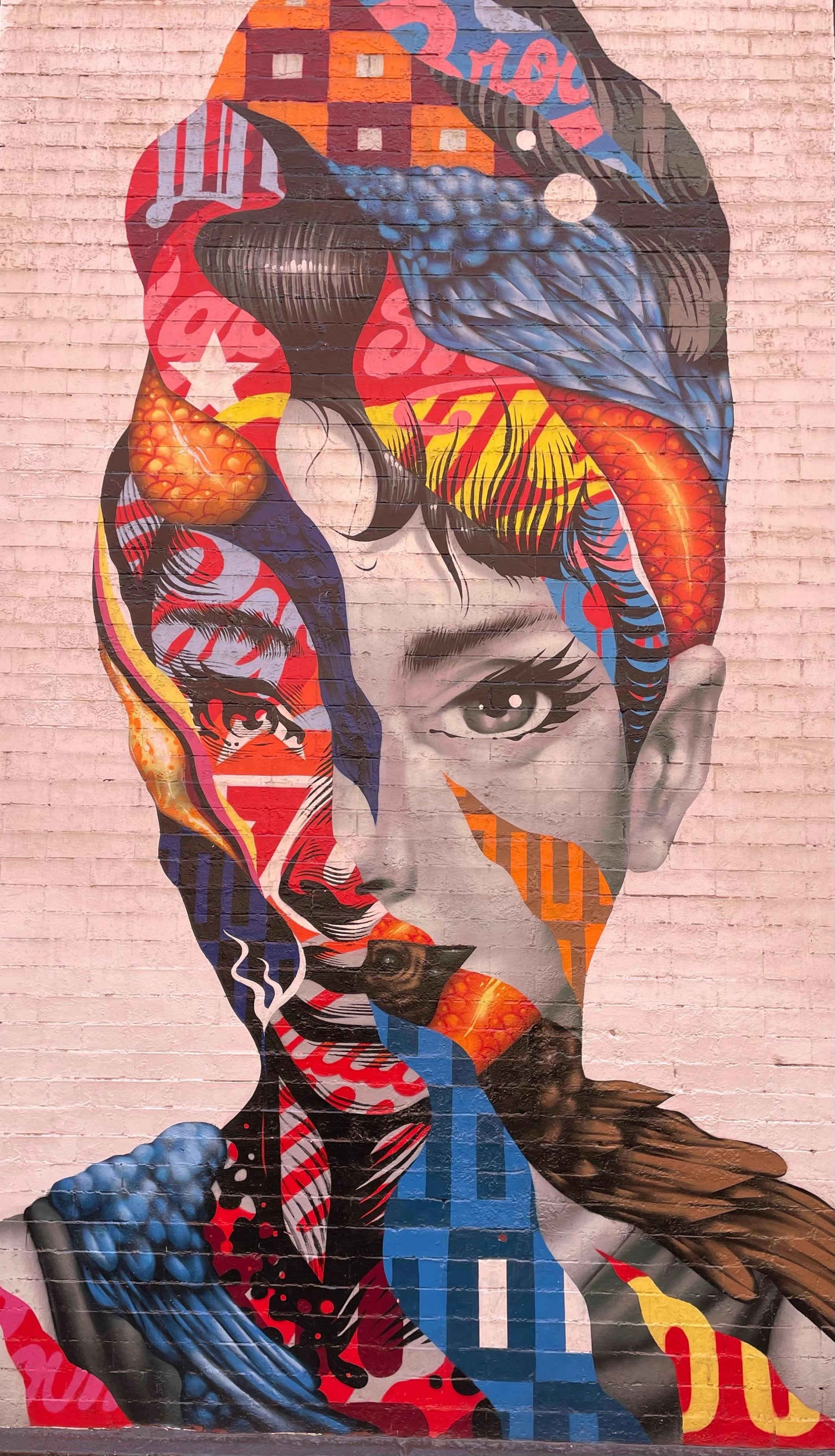 Free stock photo of abstract art, abstract painting, mural painting Stock Photo