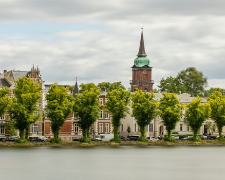 All Hallows-by-the-Tower Church Near Green Trees