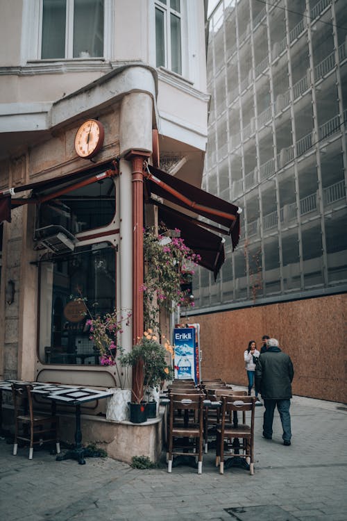 People on City Street