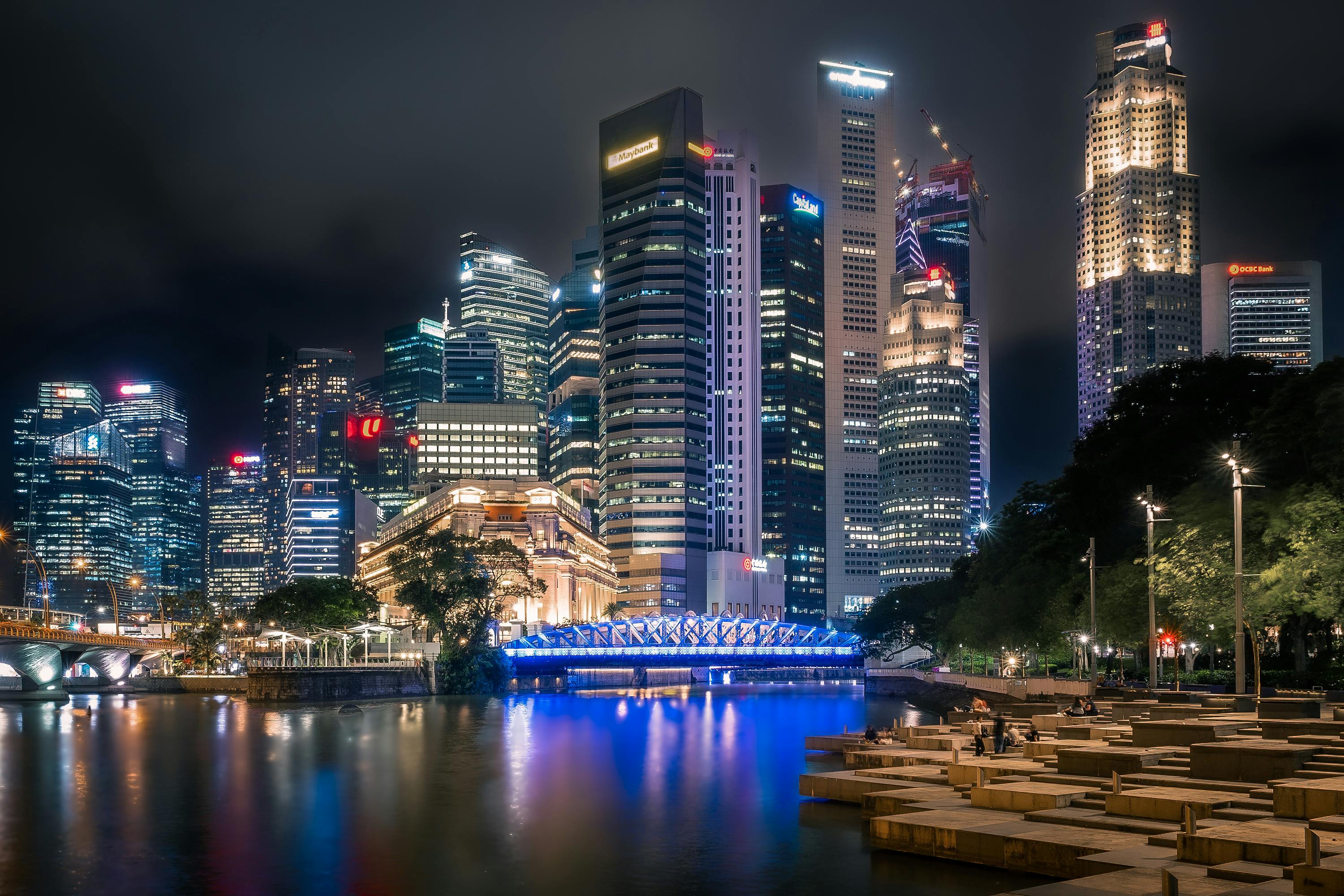 Skyscrapers by the River in Hanoi · Free Stock Photo