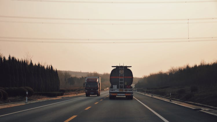 Trucks On The Road