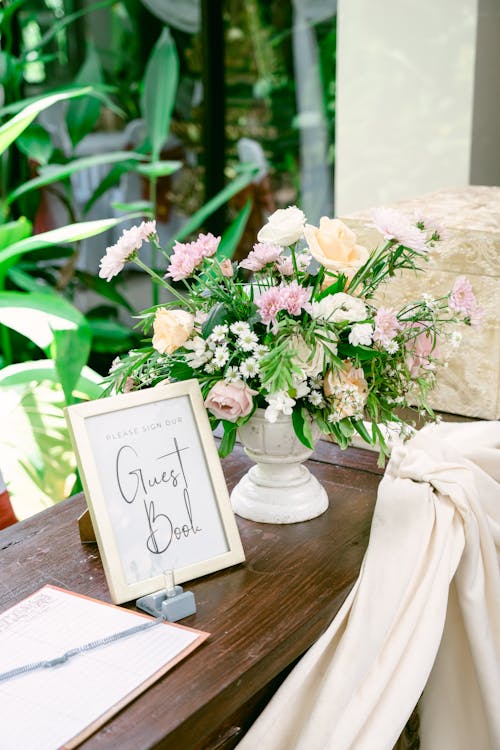 Foto d'estoc gratuïta de boda, decoració, flors