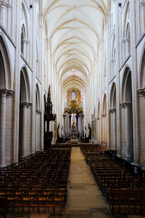 고딕 스타일, 교회, 내부의 무료 스톡 사진