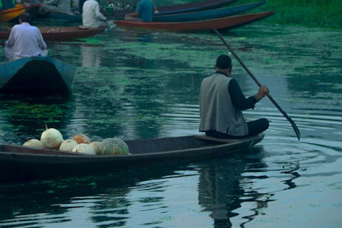 Dal Lake Vegetable Market 