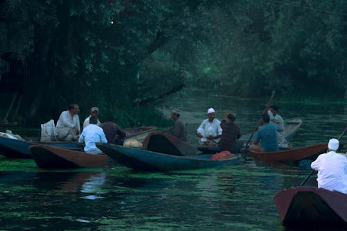 Dal Lake Vegetable Market 